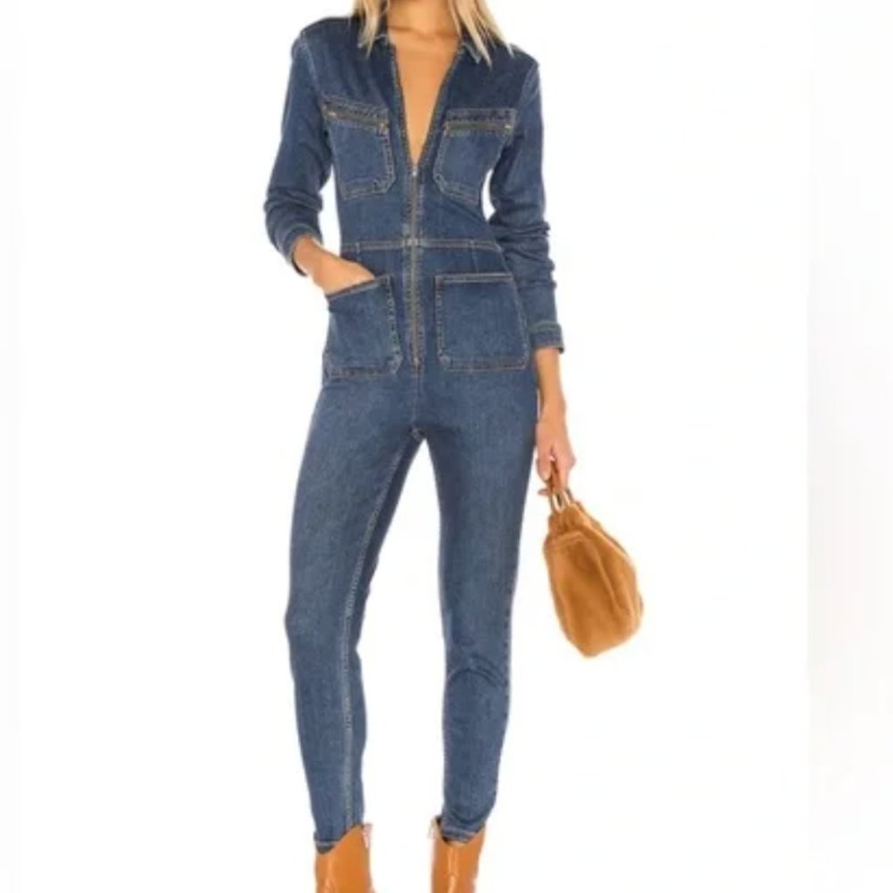 Free People Lennox Jumpsuit Size Small